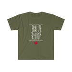 Legalize Freedom Leaf -  Softstyle T-Shirt