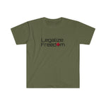 Legalize Freedom - Mens Softstyle T-Shirt