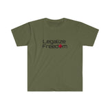 Legalize Freedom - Mens Softstyle T-Shirt