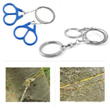 Survival Steel Wire Handsaw Emergency Survival Tool Camping Hiking Hunting Climbing Gear Outdoor Survival Emergency Cutting Tool